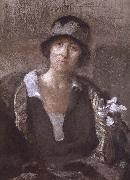 Edouard Vuillard Jolie's portrait Wells Sweden oil painting artist